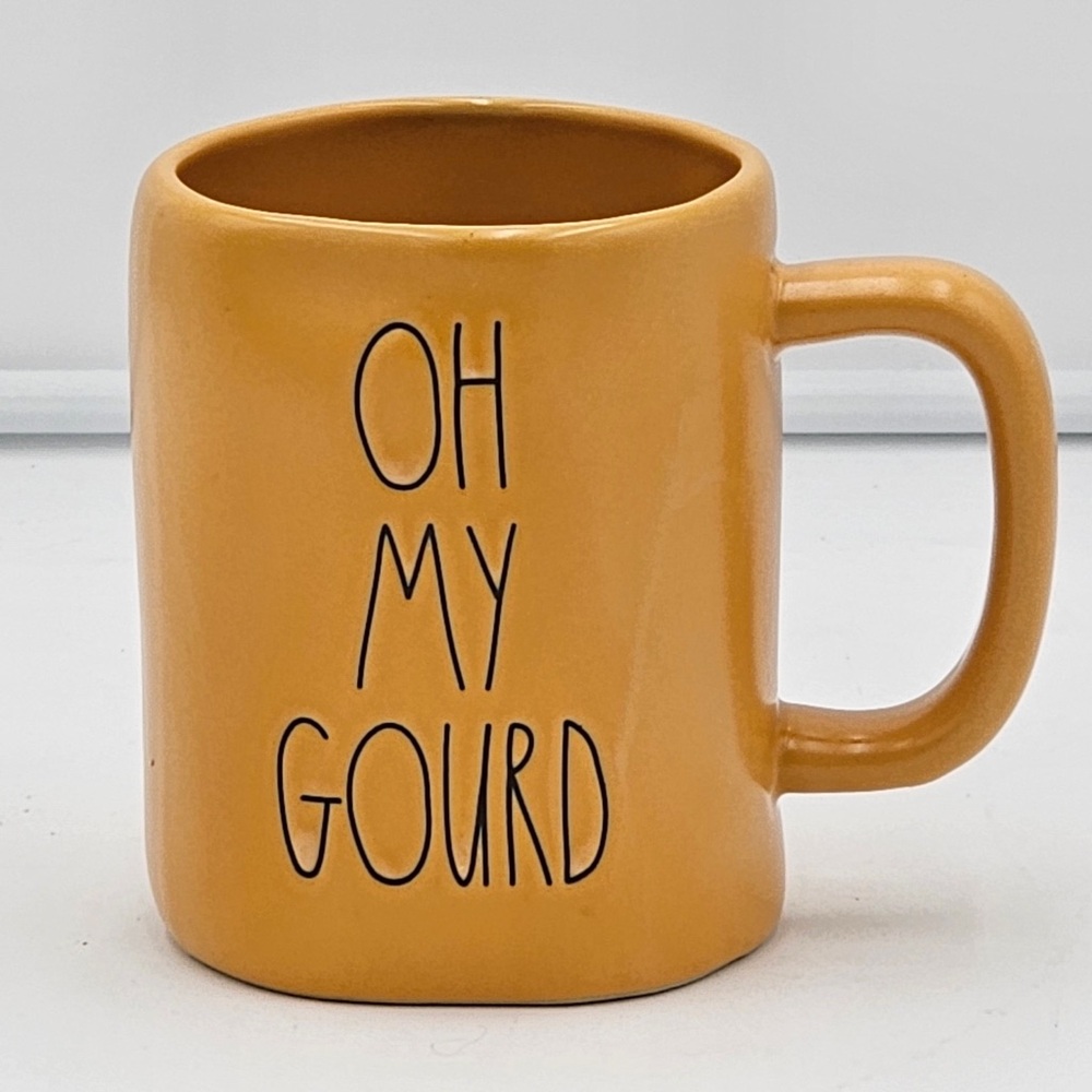 Rae Dunn, Oh My Gourd, Ceramic Coffee Mug